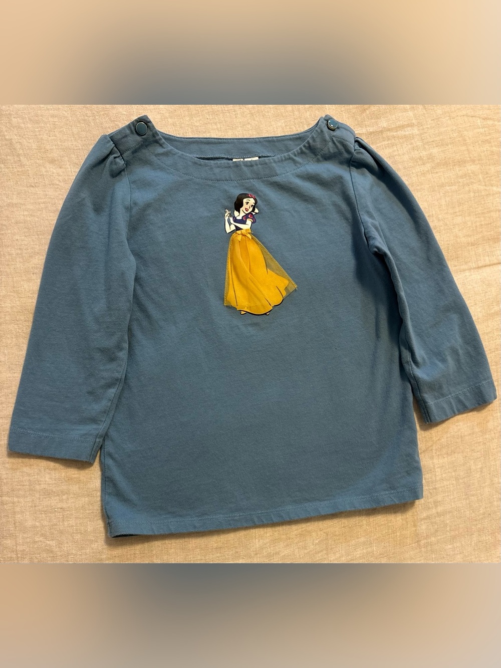 Janie and Jack x Disney Snow White 3/4 Sleeve Girls 8